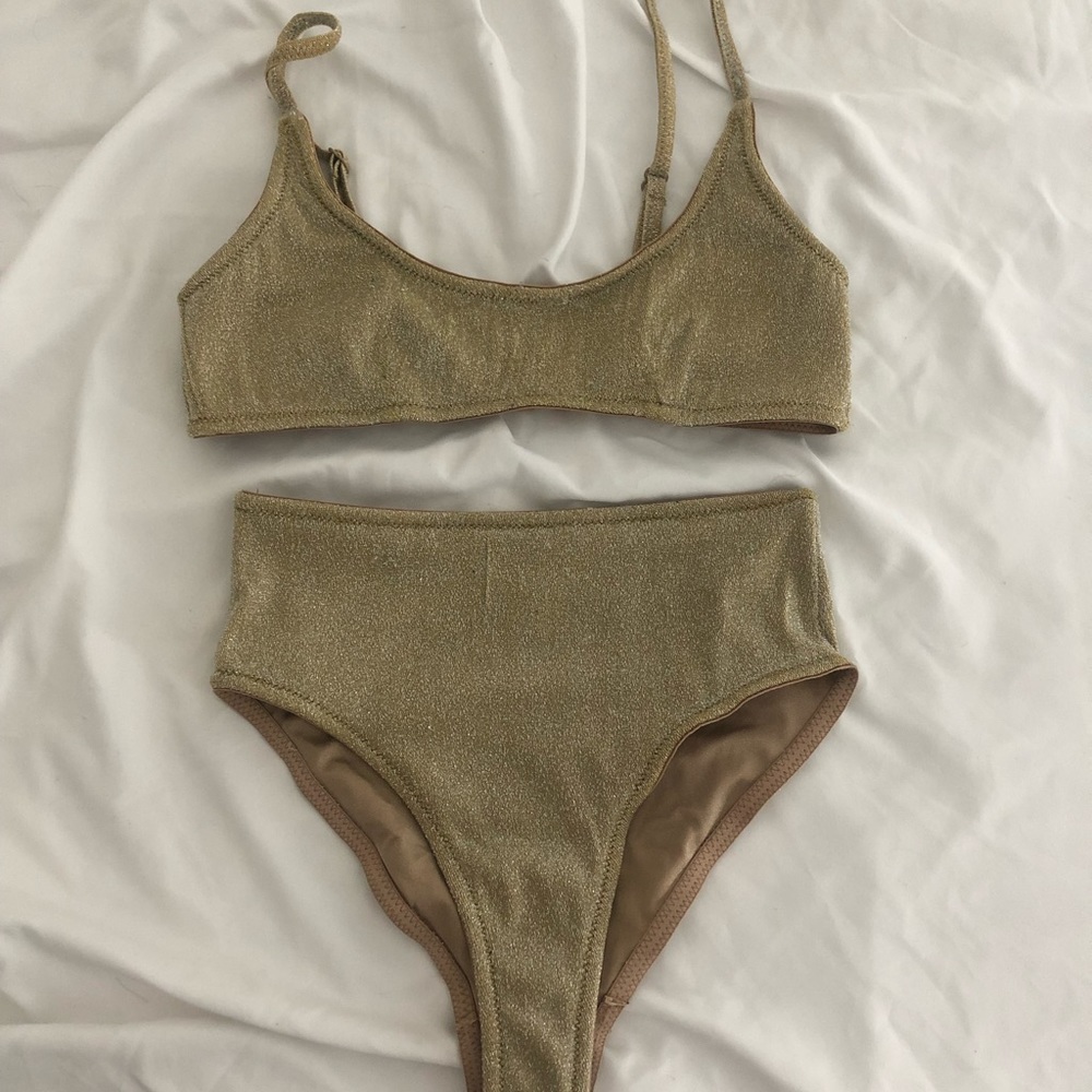 Triangl Kate Gold Bikini